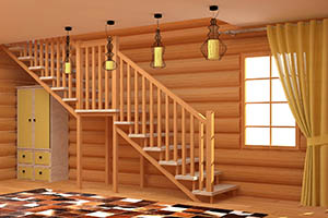 Преимущества, особенности, виды межэтажных деревянных лестниц